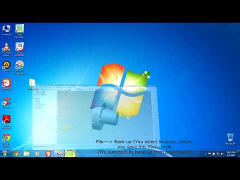 How to backup proe model in proe wildfire 4 0