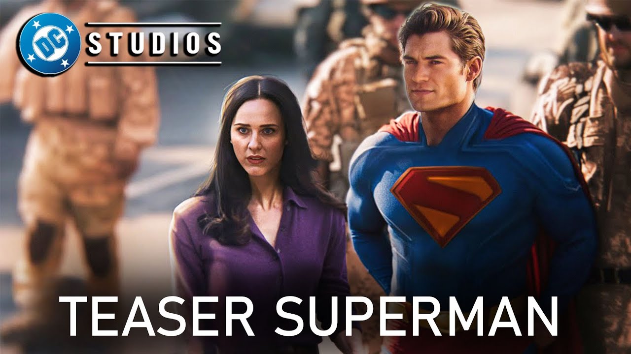 PRIMEIRO TEASER DE SUPERMAN !! JÁ ASSISTIRAM O FILME E... | SUPERMAN DC STUDIOS