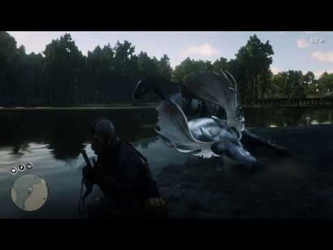 RDR2 Legendary Albino Moose and Monster Musky