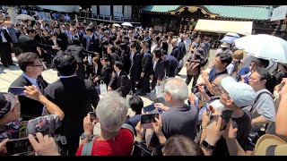 【参政党】 議員団で靖国参拝