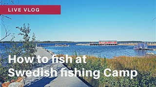 preview picture of video 'How to fish at Swedish fishing camp'