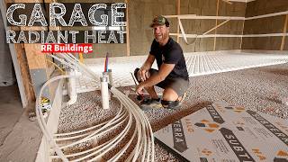 Garage Radiant Floor Heat Full Install: Modest House 25