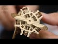 Miniature vidéo Wooden model: Mini Biplane