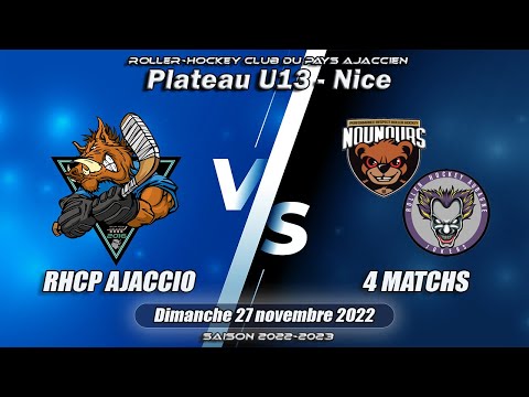 27/11/2022 - U13 - Plateau @Nice (4 matchs)