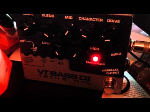 Tech 21 VT BASS DI First Sounds