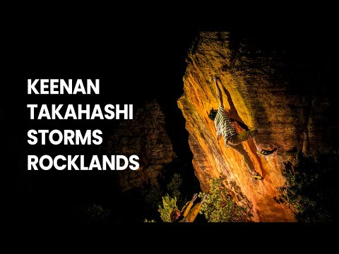 Keenan Takahashi Storms Rocklands