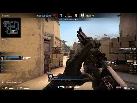 Starladder Berlin 2019 CS:GO | Legends Stage Round 4 Winners Match 4 (2/3) | Vitality vs mousesports