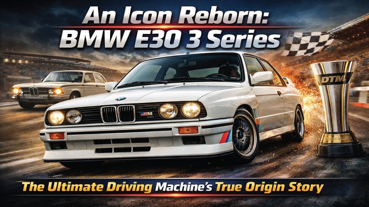 An Icon Reborn: BMW E30 3 Series | The Ultimate Driving Machine’s True Origin Story