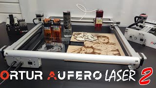 NEW  Ortur Aufero Laser 2 , Portable Laser Engraving and Cutting Machine