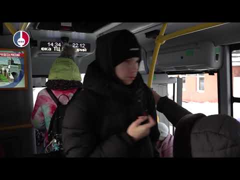 Автобусы на маршрутах № 3 и № 4, работают стабильно даже в сильные морозы