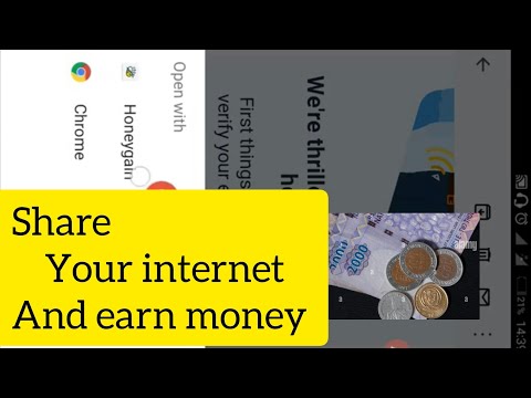 Honeygain. App Wakoreraho Amafaranga arenga 20.000frw ku kwezi utanga interinet.#onlinemoney
