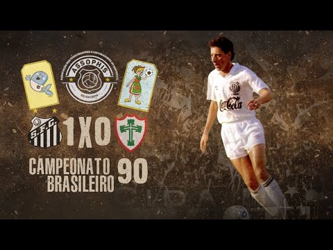 Santos 1 x 0 Portuguesa - 11/10/1990 - Reportagem Globo Esporte