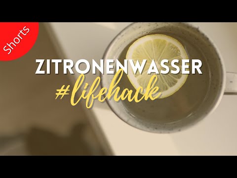 Dieser Zitronenwasser #lifehack wird dein Leben verändern! Basisches Zitronenwasser am Morgen!