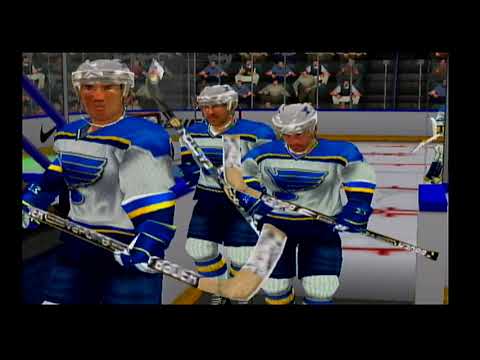 NHL Hitz 2002 - New York Islanders vs St. Louis Blues