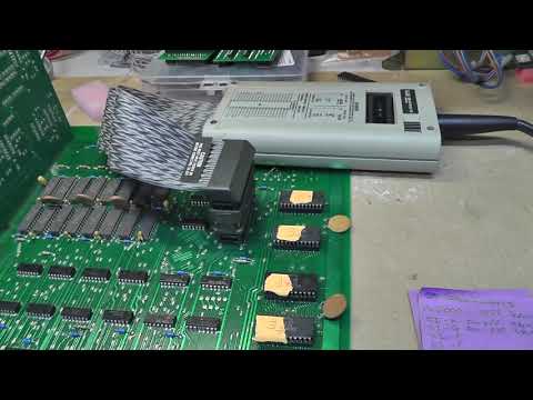 Space Invaders Repair - Fluke 9010A, DRAM not SRAM! - Board #1