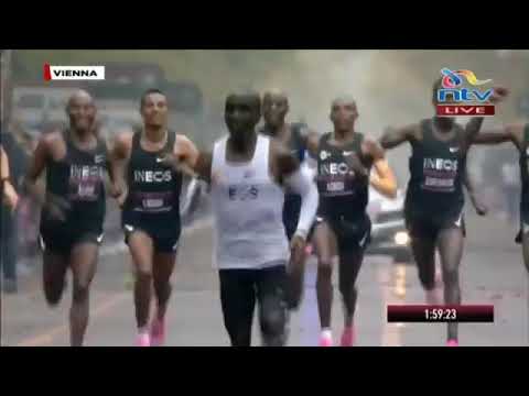 1:59:40 RECORD BREAKING RACE (KIPCHOGE)