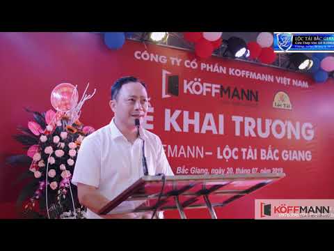 Khai trương đại lý Cửa thép vân gỗ Lộc Tài - Bắc Giang | Koffmann