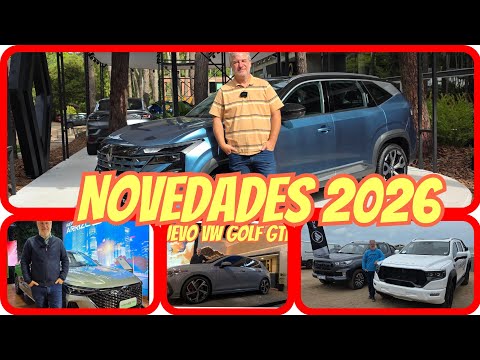 NEW FOR 2026: VW GOLF GTI, BOREAL, ARRIZO 8, TIGGO 7 PHEV AND FOTON. (24/1/26) AUTO AL DÍA.