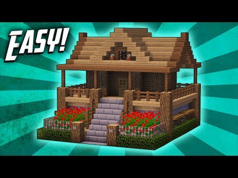 Minecraft: How To Build A Survival Starter House Tutorial (#7)