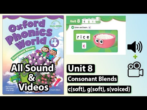 Oxford Phonics World 4 - Unit 8: C (soft), G (soft), S (Voiced)