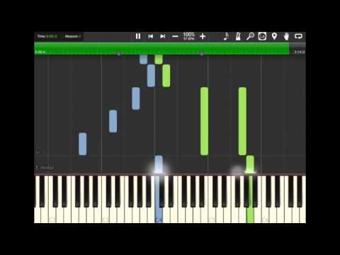 TPR - Solitaire (Original piano piece with Synthesia chart)