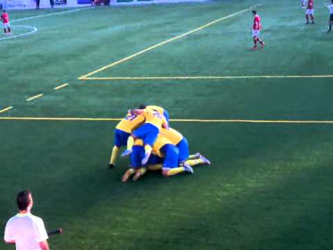 Davide Caracol faz o golo da vitória do Beneditense contra o Benfica Castelo Branco 22/1/12