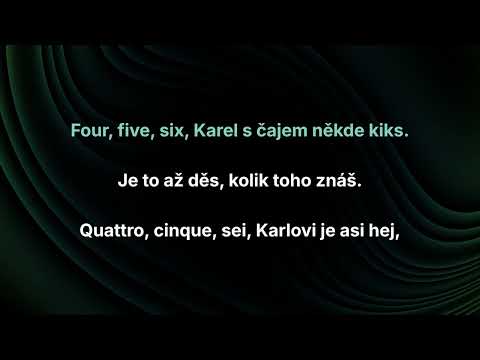 Jiří Korn a Vilém Čok – Karel nese asi čaj karaoke