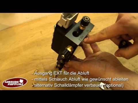 10mm Adapter-Kit für AccuAir VU4 Ventilblock Montagevideo | airride supplies