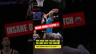 Bro DODGED the block MID-DUNK😳