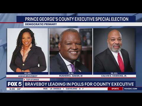 Aisha Braveboy claims victory in Democratic primary for Prince George's County Executive