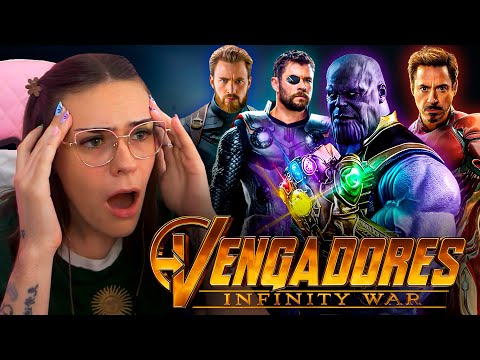 NO me QUIERO ir SEÑOR STARK 😭 INIFINITY WAR Reaccion por primera vez