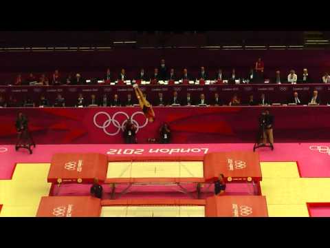 He Wenna Trampoline Compulsory London 2012