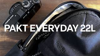 Pakt Everyday 22L | Best EDC Bag for Street Photography