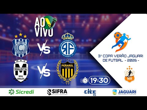 17/01 - 3ª Copa Verão Jaguari de Futsal - 2026