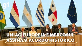 Jornal Hoje: União Europeia e Mercosul assinam acordo comercial histórico
