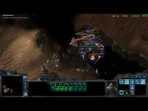 Starcraft: Mass Recall - E5 Iron Fist - M5 Emperor`s Fall - Birds Of War ( Hard )