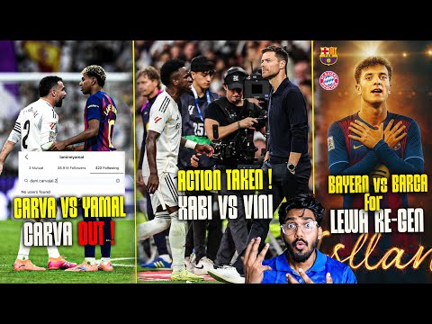 Yamal vs Carvajal GOT UGLY ! Vini JR vs XABI Alonso HUGE PROBLEM ! Fisnik Asllani Barca & Bayern
