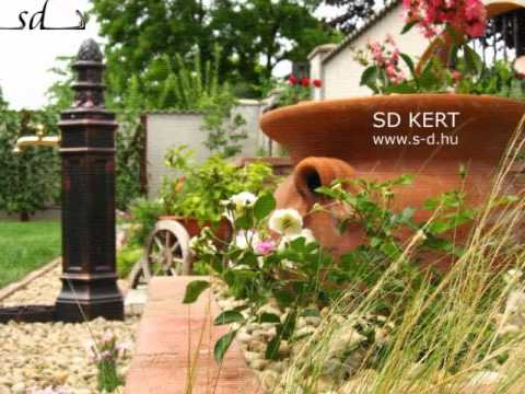 Romantikus kert - kertépítés, kerttervezés