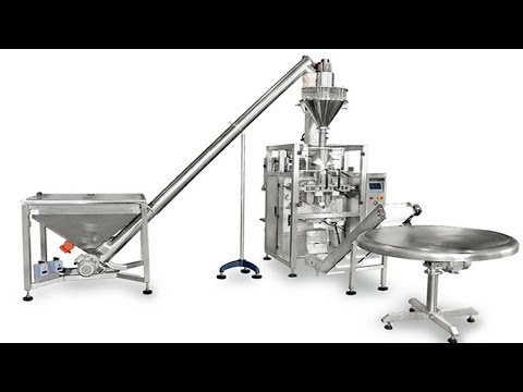 powder packing machine 3KG bags packaging equipment VFFS screw auger упаковочная машина порошка