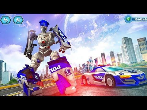 US Police Robot Car Revenge (Frenzy Games Studio) - Android Gameplay HD