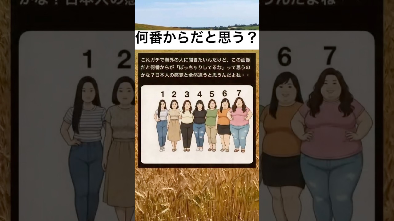 難しいなぁ#shorts#基準#体型#タイプ#面白い#笑える