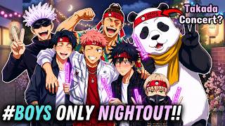 If jujutsu Kaisen Characters Had a BOYS ONLY Night Out | Jujutsu Kaisen Discord 