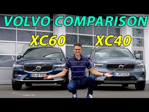 Volvo XC40 vs Volvo XC60 comparison REVIEW - which is the best Volvo SUV?