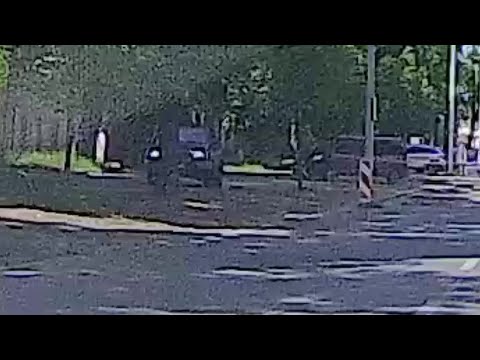 Częstochowa - przejazd chodnikiem - 15.06.2021r.