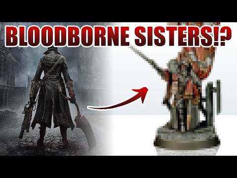 Custom Gothic Sisters of Battle for 40k