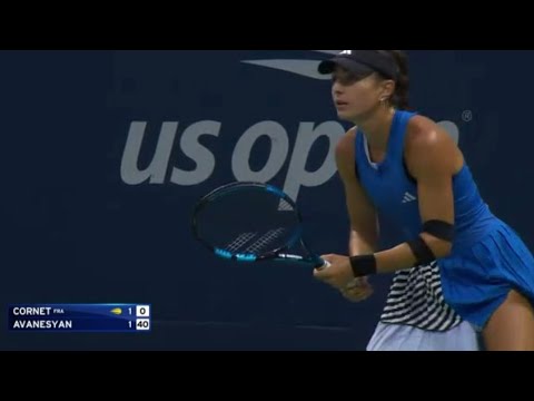 Alize Cornet 🇫🇷 Vs Elina Avanesyan US Open Tennis Round 1