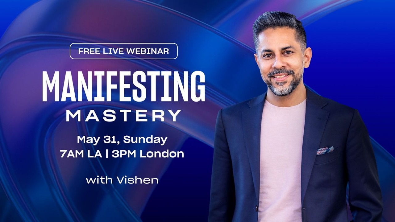 🔴 LIVE: What's Inside Manifesting Mastery | Vishen Lakhiani