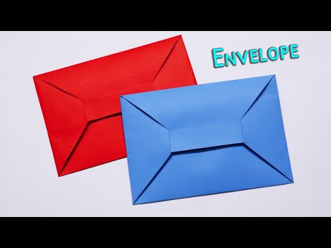 Envelope Making With Paper [Without Scissors Glue and Tape] at Home