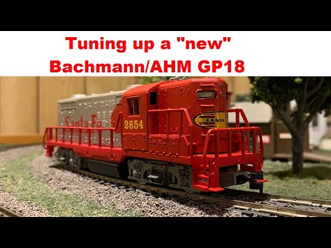 How to tune up a Bachmann (or AHM) GP18 and other diesels by Mehano