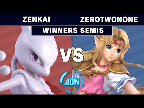 AON Ultimate #050   Zenkai Mewtwo Vs MMG  ZeroTwoNone Zelda Winners Semifinals   Smash Ultimate